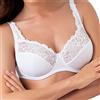 Cotonella 2 Pezzi Reggiseno L'Altra CD055 con Inserti in Pizzo con Ferretto - Coppa C, Bianco 6