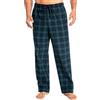 Nutria Pantaloni Pigiama Flanella Uomo 100% Cotone, Morbidi Pantaloni del Pigiama Casual Invernali e Caldi con Tasche U06