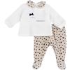 Chicco Coprifasce E Ghettina In Ciniglia, Pigiamino per bambino e neonato Unisex - Bimbi 0-24, Beige (1) - 1M, 0 mesi