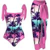 Generico Copricostume Pantalone Donna Mare Micro Bikini Estremi Intero Copri Costume da Spiaggia Donna Costume Rubber Adulto Costume da Bagno Donna Intero Piscina Coppa
