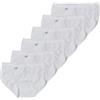 Sloggi Basic MINIx6 Slip Basso Donna, Bianco 44