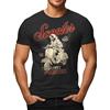 GASOLINE BANDIT Original Biker Racer - Maglietta con scritta Scooter Pride