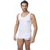 NOTTINGHAM 9 Pezzi Canotta Uomo VL700 Spalla Larga in Cotone Jersey (Bianco, 7/XXL)