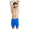 Arena Performance Men's Solid Team Jammer Costume a Slip, Colore: Blu Reale/Bianco, 58 Uomo