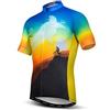 JPOJPO Maglia da Ciclismo da Uomo, a Maniche Corte, da Ciclismo, Taglie S-3XL, 6, L
