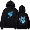 zhedu Fairy Tail Felpa con Cappuccio Harajuku Anime Giapponese Stampato Hip Hop Streetwear Pullover Casual Felpe Uomo/Donna A Maniche Lunghe Oversize (XS,Color 01)