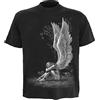 Spiral Enslaved Angel Uomo T-Shirt Nero 100% Cotone Regular