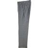 ALVIPERI Pantalone Uomo Classico Lino E Cotone Fantasia TG.46-62 vestibilità Comoda Taglie Forti tg.56 Grigio
