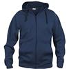 Clique Basic - Felpa con cappuccio, da uomo Blu dark navy (580)