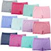 Channo Mutandine Culotte Danza Bambina Nylon Senza Cuciture Elastico Morbido Microfibra 12 Pezzi Multicolore