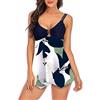 BGFIPAJG Costume da Piscina Donna con Coppe Intero Nero Non SGAMBATO Bagno Curvy D Onna Tankini Mare Pantaloncino