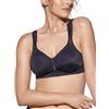 Selene Reggiseno Senza Ferretto Elvira Coppa G - Comfort e Supporto per Tutte Le Taglie, Nero, 5G