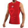 sesto senso Canottiera Camicia Sportiva da Uomo Biancheria Intima Termica a Compressione S/M Red Rosso