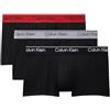 Calvin Klein Low Rise Trunk 3Pk Color Black, Size Medium 0AZ - Black Black W Sleet WB Blac Medium