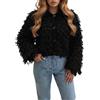 Generic Giacca Grigia Donna Pelle Similpelle Eleganti Smanicata Sfiancato Bianche Quarti Arancione Nappa Jacquard Etnico Cachi Moderno Borchie Ricamati Turchese Economica Gessate Smanicati