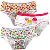 JADEA 6 Paia Slip Bimba in Cotone con Fascia Alta e Fascia Bassa - Immagine indicativa i Colori variano in Base agli Ultimi arrivi di LadyC
