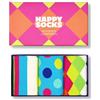 Happy Socks 3-Pack Light Blue Mix Socks Gift Set calzini colorate e divertenti in cotone