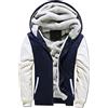 uxxnjfg Maglione Uomo Invernale Trekking Felpa Uomo con Cappuccio Taglie Forti con Zip Autunno Felpe Pullover Pesante Leggera Primaverile Giacca Running da Lavoro Abbigliamento(Blu,S)