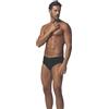 Galeone - Biancheria e Tessuti Mutande Uomo Slip [100% Cotone] Slip Uomo Cotone, Intimo Uomo Confortevole Colore Nero (IT, Testo, M, Regular, Regular, 1, Semplici)