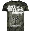 Linkin Park Spray Collage Uomo T-Shirt Verde 100% Cotone Regular