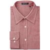 Enlision Camicia Rosso Righe Uomo Maniche Lunghe Eleganti Casual Camicia Polsini per Gemelli da Ufficio Commerciale 2XL