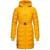 Navahoo Cappotto invernale da donna, trapuntato, con cintura in vita, ciclamino, XS-XXL, giallo., L