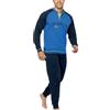 Generico Pigiama Uomo Lotto Art. LP1172 a Maniche Lunghe in 100% Puro Cotone (IT, Testo, M, Regular, Regular, Bluette)