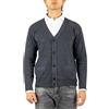 TONY BACKER - Cardigan Uomo in Cotone, Adatto da Indossare sopra T-Shirt, Camicia o Come Sottogiacca Uomo, per Un Look Casual ma Elegante