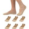 CALZITALY PACK 6-12 Paia Salvapiedi Unisex, Pedalini In Cotone, Fantasmini Scollati Uomo e Donna, Calzini Invisibili | 35-38, 39-42, 43-46 | Calzetteria Italiana (35-38, 6 Paia - Skin)