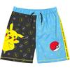 Pokémon Pantaloncini da Bagno Boys Pikachu Pantaloni da Nuoto Trunks Bambini e a 6-7 Anni