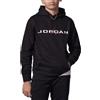 NIKE Jordan Felpa da Ragazzi con Cappuccio Baseline Nera Taglia S (128-137 CM) Codice 95D744-023