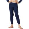 LAPASA 100% Lana Merino Calzamaglia Bambini Strato Base Leggings Intimo Termico Pantaloni Unisex 5-13 Anni K14 Blu Navy 7-8 Anni