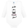 Soho Milano Body Tutina Neonato Baby Tifoso Juventino "Zebra Juventina" (12 Mesi, Juventino)