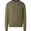 NORTH SAILS Maglione Uomo in Cotone Organico con Logo Ricamato