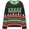MINECRAFT Maglione di Natale per Bambini e Ragazzo, Maglione Natale - Idee Regalo (Multi, 11-12 Anni)