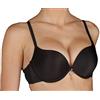 Selene Reggiseno Donna Double Push up Imbottito Art. Raquel (4, Nero)