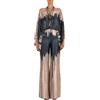 tinetill Tuta Estiva Donna Elegante Tuta Completo Pantaloni + Camicia con spalle scoperte Due Pezzi Abbigliamento
