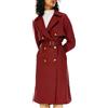 OROLAY Trench Lungo da Donna con Cintura Trench Leggero Doppiopetto con Spolverino