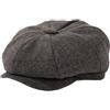 TOP-EX L/XL/XXL Schiebermütze da Uomo in Lana Merino 8 Pannelli, Stile Peaky, Tweed a Spina di Pesce, Retro, Berretto Gatsby, L
