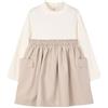 Mayoral Vestito Combinato Cargo per Bambine e Ragazze Sabbia 8 Anni (128cm)
