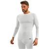 sesto senso Maglia Intima Uomo Lunga Cotone 95% Termica Funzionale Biancheria Maniche Lunghe XL Bianco