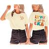 hohololo T-shirt compleanno da donna per 30 donne Hello 30 compleanno maglietta con motivo a cuore, Crema 1, M