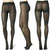 POMPEA 6 Collant donna Art. Top 15 Den vari colori e taglie (Nero, 4 (L))