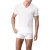 CAGI 6 T-Shirt Maglietta Art 1305 Bianco Scollo A V 100% Cotone Mezza Manica 4 5 6 7 8