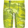 ethika Flou Camo Boxer Corti, Giallo/Verde, Large Uomo