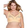 Naturana Reggiseno Morbido Senza Ferretto con Pizzo in Cotone Donna 86278