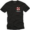 MAKAYA Maglietta Uomo Manica Corta - Resident Evil T-Shirt - Umbrella Corporation