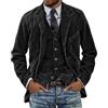 Generic Giacca da Uomo, Stile Vintage, Casual, da Lavoro, Leggera, Sportiva, per Outfit quotidiani Lavoro