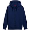 Kappa - Felpa con Cappuccio e Zip, Uomo, Cotone, Lifestyle, Modello: Caspian Brushed