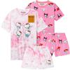 Get Trend Pigiama Bambina Corto Pigiami Estivi Ragazza 2 Pacco Anime Pigiami Comodo Abbigliamento da Casa Idee Regalo per Lei